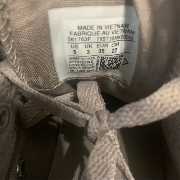 Converse All Star Low Women’s Sz 5 - Picture 6 of 7